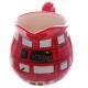 Lattiera London bus brocca autobus rosso in ceramica idea regalo souvenir Londra