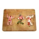 Gingerdead Men - stampi biscotti sagome "scena del crimine"