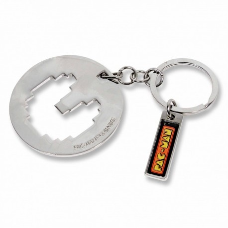 Pac Man Bottle Opener Keyring v2 - Portachiavi Apribottiglie in metallo