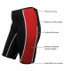 Pantaloncini neoprene nero/rosso - slimming shorts red/black