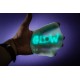 Plastilina non newtoniana fosforescente con luce UV - Magic putty - glow in the dark with UV light