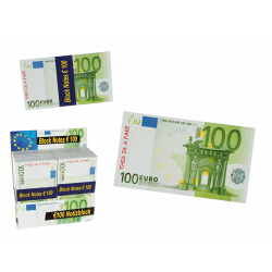 Block Notes, Banconote 100  Euro