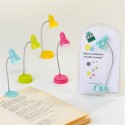 MINI LAMPADA LED "LITTLE LAMP" DA LIBRO O DA TAVOLO, BATTERIE 2 X CR1220 INCLUSE - 4 colori assortiti