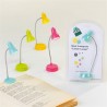 MINI LAMPADA LED "LITTLE LAMP" DA LIBRO O DA TAVOLO, BATTERIE 2 X CR1220 INCLUSE - 4 colori assortiti