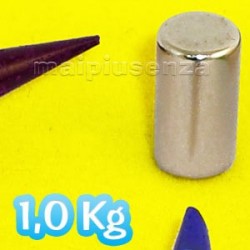 Cilindri 9x5 mm - 25 pezzi - Magnete al neodimio - calamita