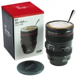 Tazza obiettivo 24-105 "simil" Canon scala 1:1 - Focus Camera Cup