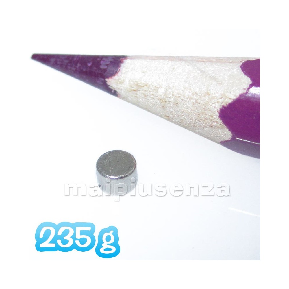 Disco 8x1 mm N52 (più potente) - 50 pezzi - Magneti al neodimio - calamite  - Idee Regalo Maipiusenza