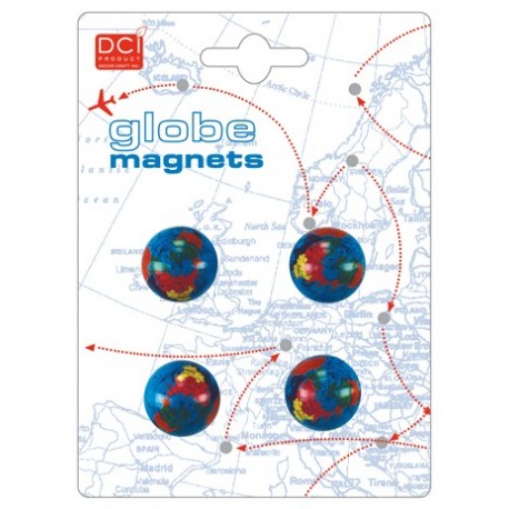 Set 4 Magneti Globo INVOTIS