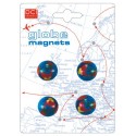 Set 4 Magneti Globo INVOTIS