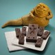 Stampi ghiaccio/cioccolata Han Solo nella grafite - in silicone